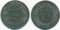 50 Pfennig 1917 Bayern Garmisch - Zink 1917 (Funck 152.3c) Röttinger fast vorzüglich