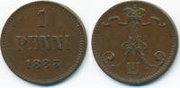Finnland - Finland 1 Penni Alexander III. von Russland 1881-1894