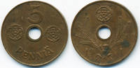 Finnland - Finland 5 Penniä Republik seit 1917 - Lichtenrader