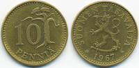 Finnland - Finland 10 Penniä Republik seit 1917