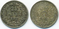 Finnland - Finland 25 Penniä Nikolaus II. von Russland 1894-1917