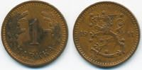 Finnland - Finland 1 Markkaa Republik seit 1917