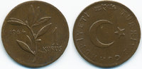 Türkei - Turkey 1 Kurus Republik seit 1923