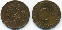 Türkei - Turkey 5 Kurus Republik seit 1923