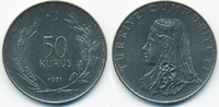 Türkei - Turkey 50 Kurus Republik seit 1923