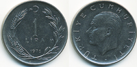 Türkei - Turkey 1 Lira Republik seit 1923