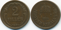 Ungarn - Hungary 2 Filler Regierung Horthy 1920-1944