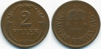 Ungarn - Hungary 2 Filler Regierung Horthy 1920-1944