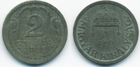 Ungarn - Hungary 2 Filler Regierung Horthy 1920-1944