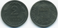 Ungarn - Hungary 2 Filler Regierung Horthy 1920-1944