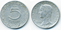 Ungarn - Hungary 5 Filler Erste Republik 1946-1949