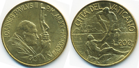 Vatikan - Vatican 200 Lire Johannes Paul II.