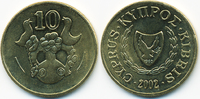 Zypern - Cyprus 10 Cents Republik 1960-2001
