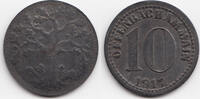Hessen 10 Pfennig Offenbach - Eisen 1917 (Funck 402.5a) -