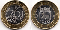 Finnland - Finland 5 Euro 2011 Republik seit 1917 – Provinz Tavastia vorzüglich/prägefrisch