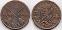 Schweden - Sweden 2 Oere Adolf Friedrich 1751-1771 -