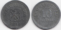 Hessen/Nassau 10 Pfennig Usingen - Zink 1917 (Funck 560.1b) -