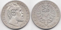 Anhalt 2 Mark Friedrich I. 1871-1904 -