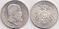 Württemberg 5 Mark Wilhelm 1891-1918 -