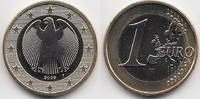 BRD 1 Euro Kursmünze -