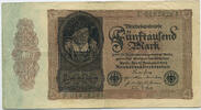 Deutsches Reich Inflation 1919-1924 5000 Mark Rosenberg Nr. 77 -