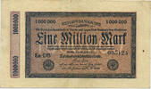 Deutsches Reich Inflation 1919-1924 1 Million Mark Rosenberg Nr. 93 -