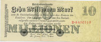 Deutsches Reich Inflation 1919-1924 10 Millionen Mark Rosenberg Nr. 95 -