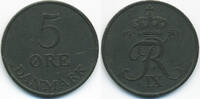 Dänemark - Denmark 5 Öre Frederik IX. 1947-1972 -