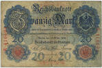 Deutsches Reich 1874-1914 20 Mark Rosenberg Nr. 24a - KN 6stellig -