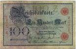 Deutsches Reich 1874-1914 100 Mark Rosenberg Nr. 30 -