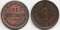 Sachsen - Grossröhrsdorf 1 Pfennig Kantine C.G. Grossmann (Menzel 12243.1) -