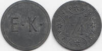 Tschechoslowakei - Czechoslovakia 1/4 E. K.=Ewald Kugler Oberklee (Menzel 20430.1) -