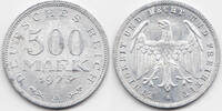 Weimarer Republik 500 Mark Aluminium -
