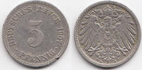 Kaiserreich 5 Pfennig großer Adler - Kupfer/Nickel -
