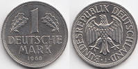 1,-DM 1968 J BRD Kupfer/Nickel gutes vorzüglich