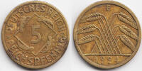 Weimarer Republik 5 Reichspfennig Kupfer/Aluminium -
