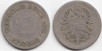 Kaiserreich 10 Pfennig kleiner Adler - Kupfer/Nickel -