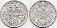 Kaiserreich 1 Mark großer Adler - Silber -
