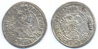 Haus Habsburg - Breslau 3 Kreuzer (Groschen) Joseph I. 1705-1711 -