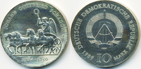 DDR 10 Mark Johann Gottfried Schadow - Silber