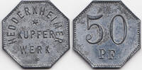 Hessen/Nassau - Frankfurt/Heddernheim 50 Pfennig Heddernheimer Kupferwerk (H.341.3.3) mit Perlkreis um WZ -