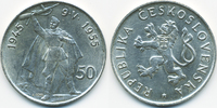Tschechoslowakei - Czechoslovakia 50 Kronen CSR 1945-1960 - 10 Jahre Befreiung Foto