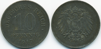 Ersatzmünze 1.WK 10 Pfennig Eisen