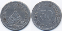 Bayern 50 Pfennig Oberammergau - Eisen 1917 (Funck 387.6b) -