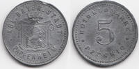 Bayern 5 Pfennig Pappenheim - Zink ohne Jahr (Funck 417.1) -