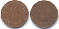 BRD 1 Pfennig Stahl/kupferplattiert -