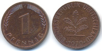 BRD 1 Pfennig Stahl/kupferplattiert -