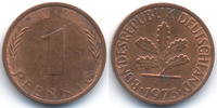 BRD 1 Pfennig Stahl/kupferplattiert -