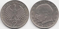 2,-DM 1961 F BRD Kupfer/Nickel prägefrisch+