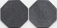 Elsass 10 Pfennig Erstein - Zink 1917 (Funck 120.2a) Originalprägung -